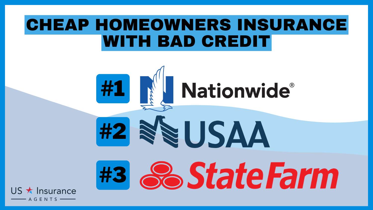 Cheap Homeowners Insurance With Bad Credit in 2024 (Save With These 10 Companies!)