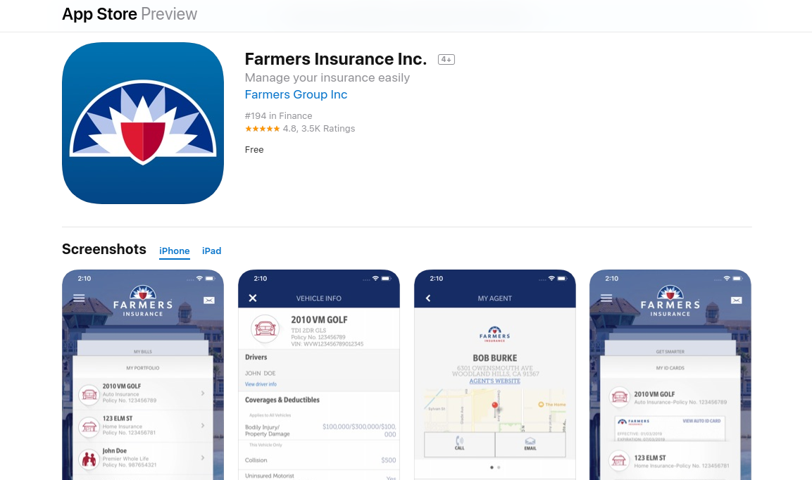 Farmers Insurance App Apple Store-medium