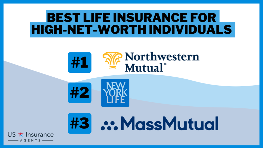 3 Best Life Insurance For High-Net-Worth Individuals - USIA: Northwestern Mutual, New York Life, and MassMutual.