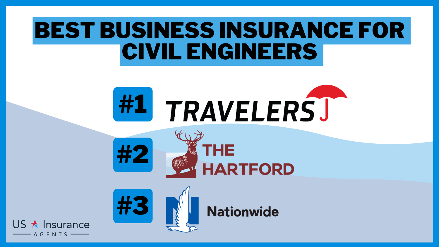 Travelers, The Hartford & Nationwide: Best Business Insurance for Civil Engineers