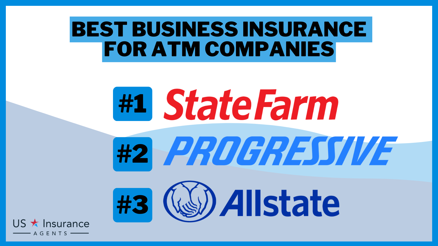 Best Business Insurance for ATM Companies: State Farm, Progressive and Allstate