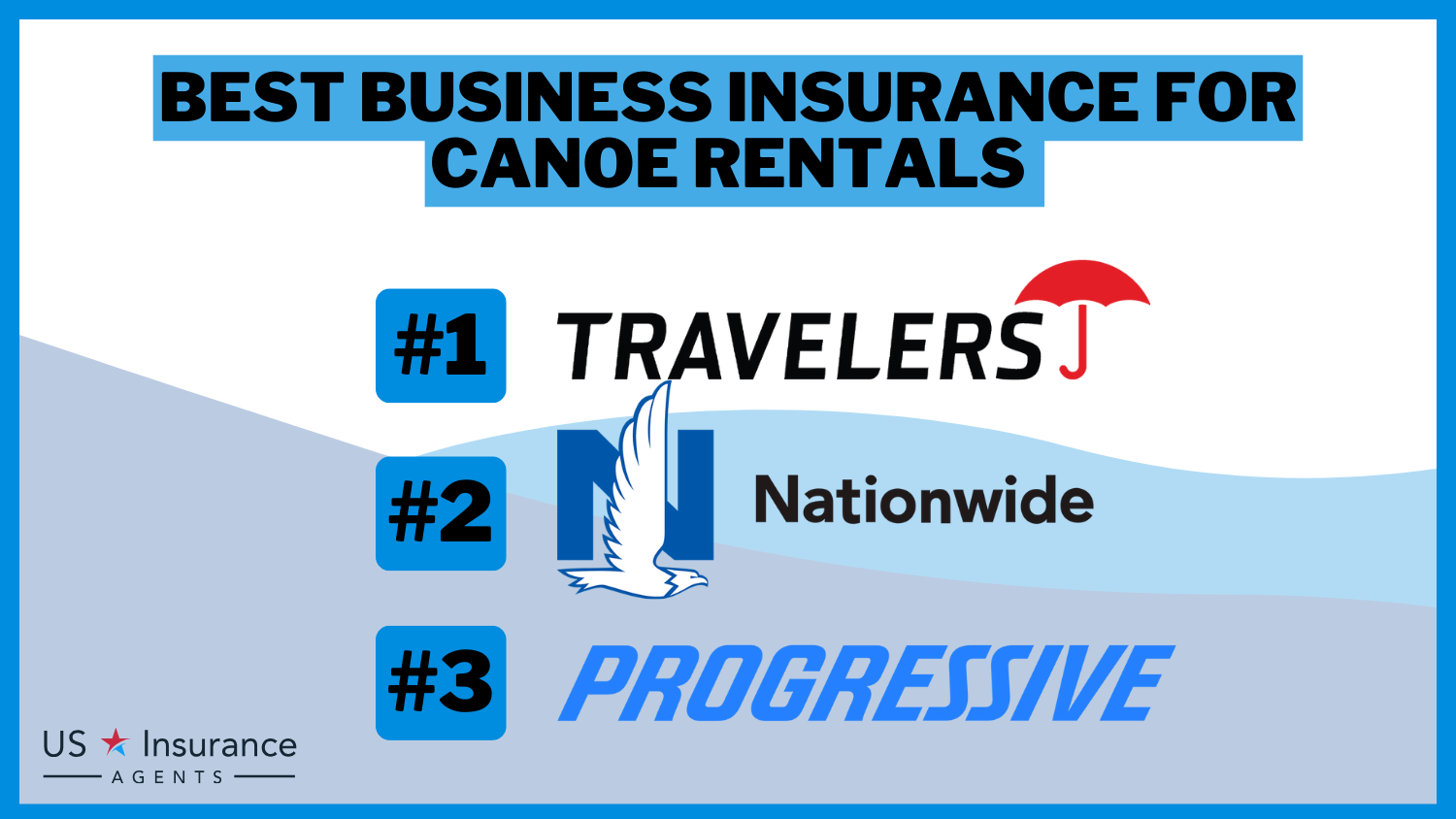 Travelers, Nationwide, Progressive: Best Business Insurance for Canoe Rentals