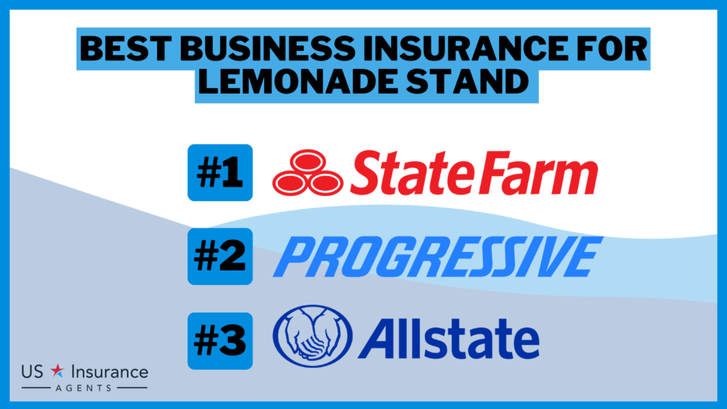 State Farm, Progressive and Allstate: Best Business Insurance for Lemonade Stand