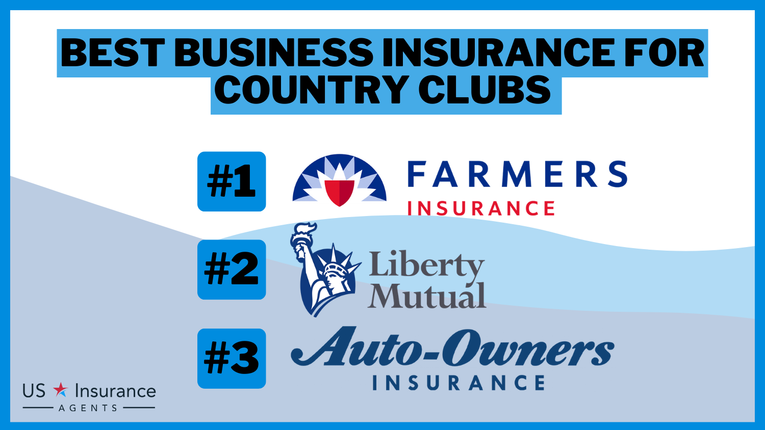 Farmers, Liberty Mutual and Auto-Owners: Best Business Insurance for Country Clubs