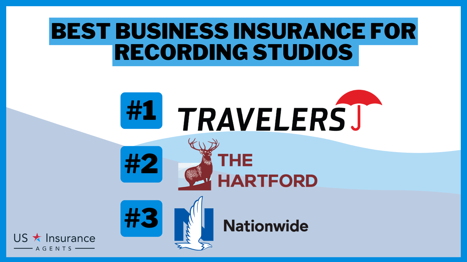 Travelers, The Hartford, Nationwide: Best Business Insurance for Recording Studios