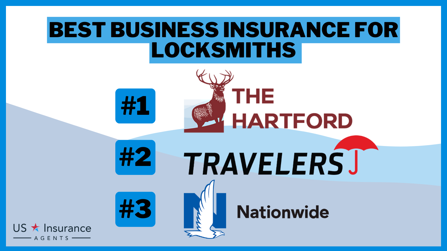 The Hartford, Travelers, Nationwide: Best Business Insurance for Locksmiths