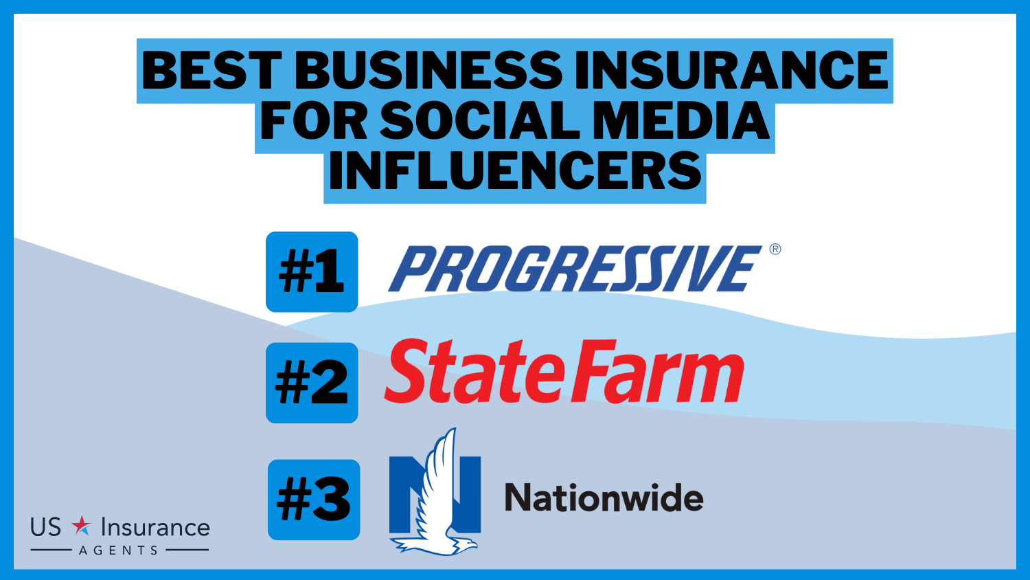 3 Best Business Insurance for Social Media Influencers: Progressive, State Farm, and Nationwide