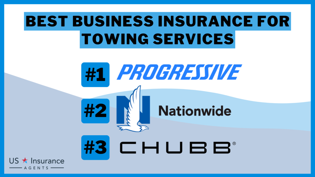 Progressive, Nationwide, and Chubb: Best Business Insurance for Towing Services