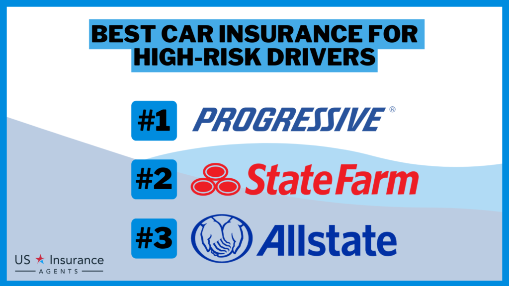 Progressive, State Farm and Allstate: Best Car Insurance for High-Risk Drivers