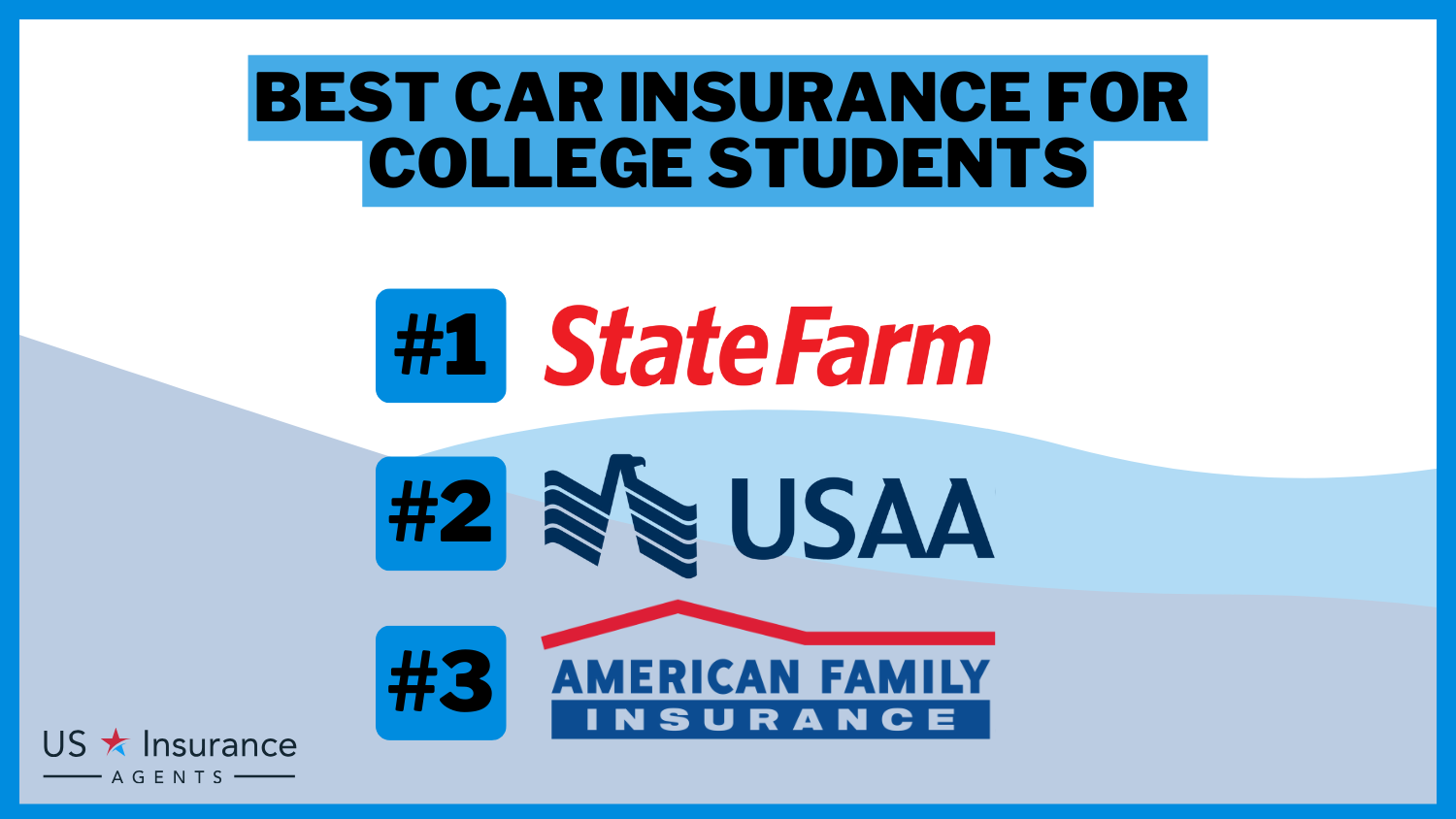 Best Car Insurance for College Students: State Farm, USAA, and American Family