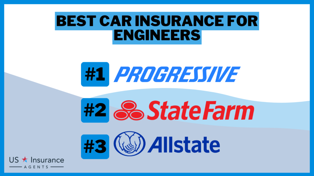 Best Car Insurance for Engineers: Progressive, State Farm, Allstate 