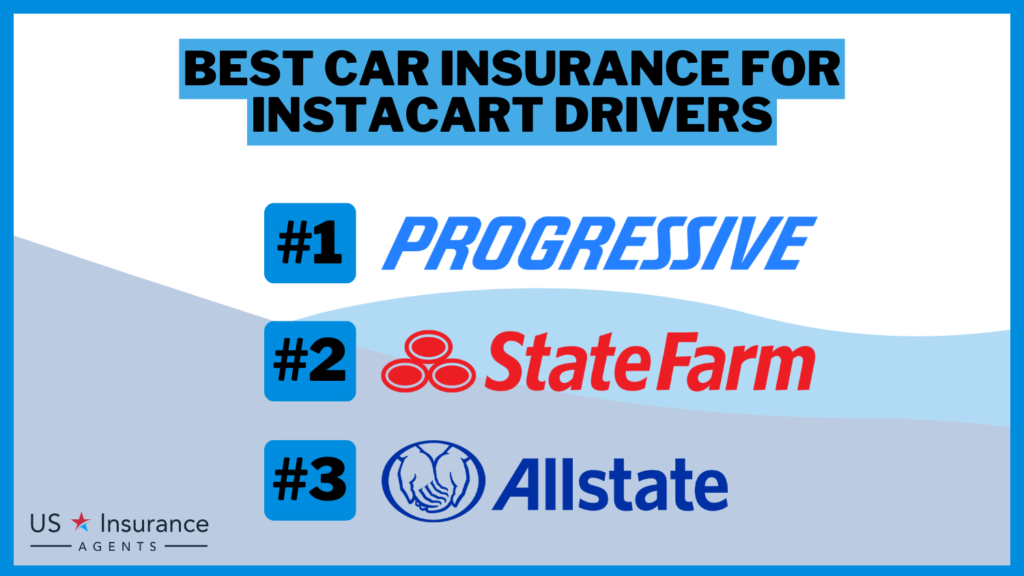 Best Car Insurance for Instacart Drivers: Progressive, State Farm, Allstate