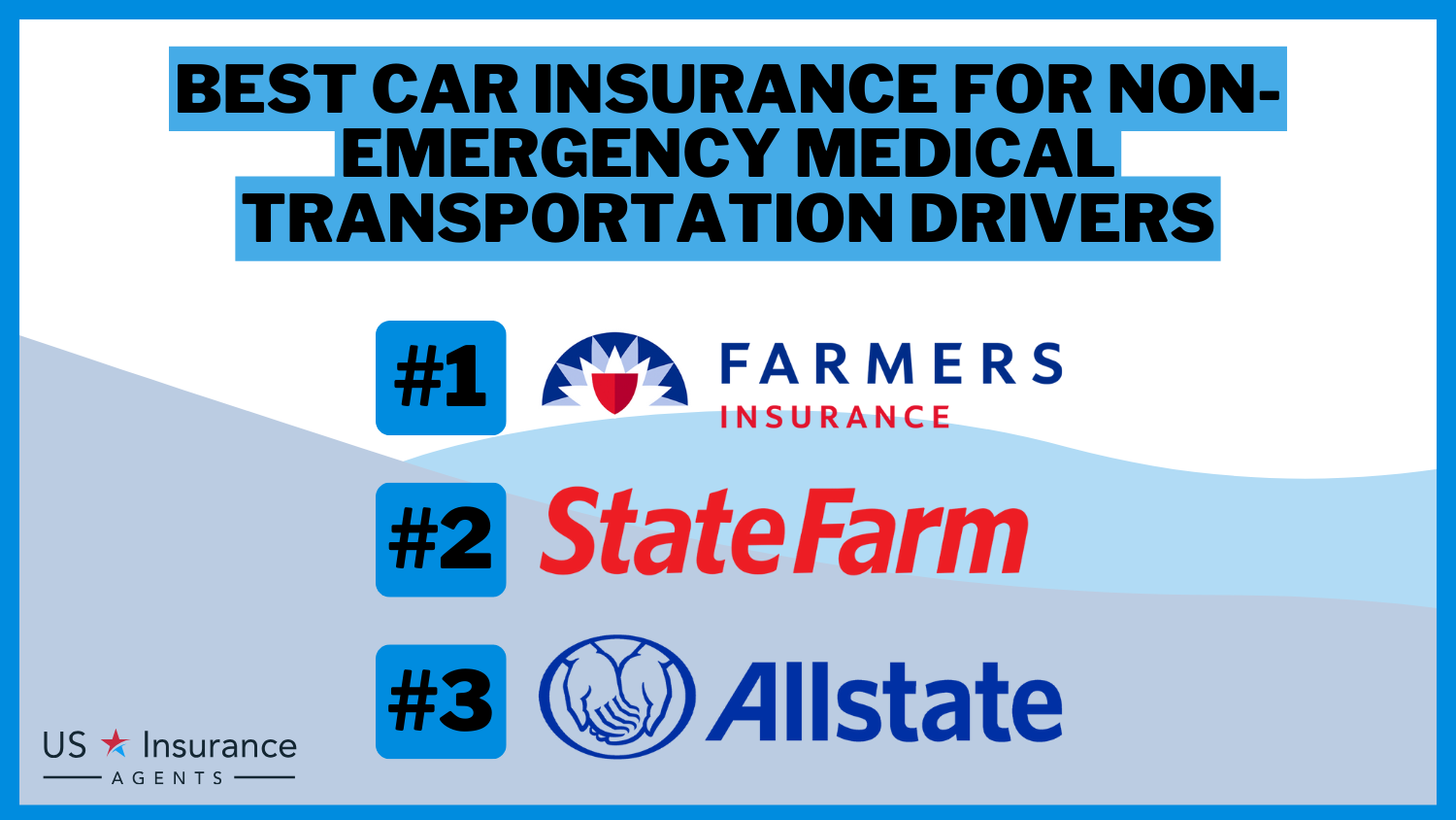 Farmers, State Farm, Allstate: Best Car Insurance for Non-Emergency Medical Transportation Drivers