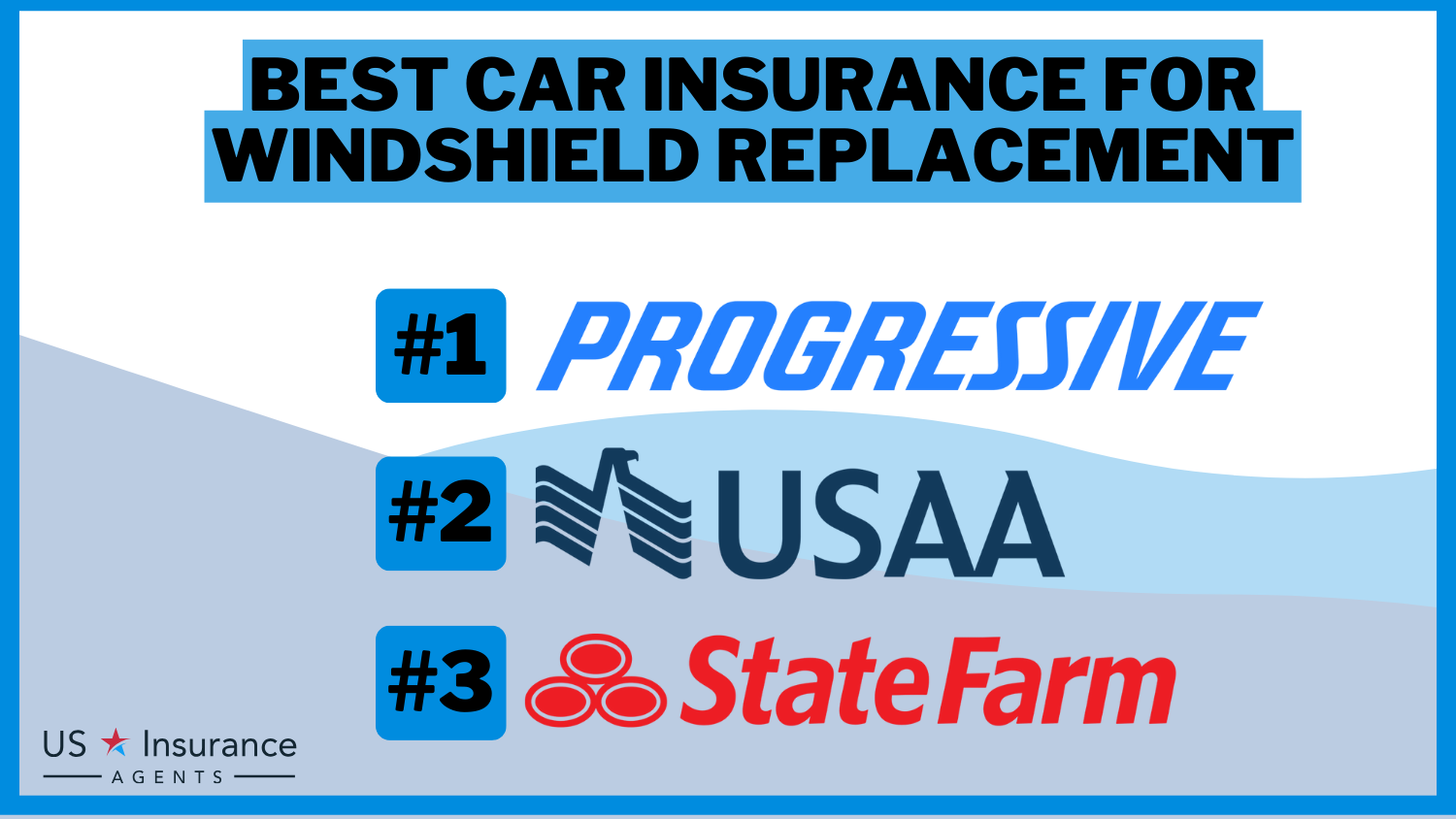Best Car Insurance for Windshield Replacement: Progressive, USAA, and State Farm