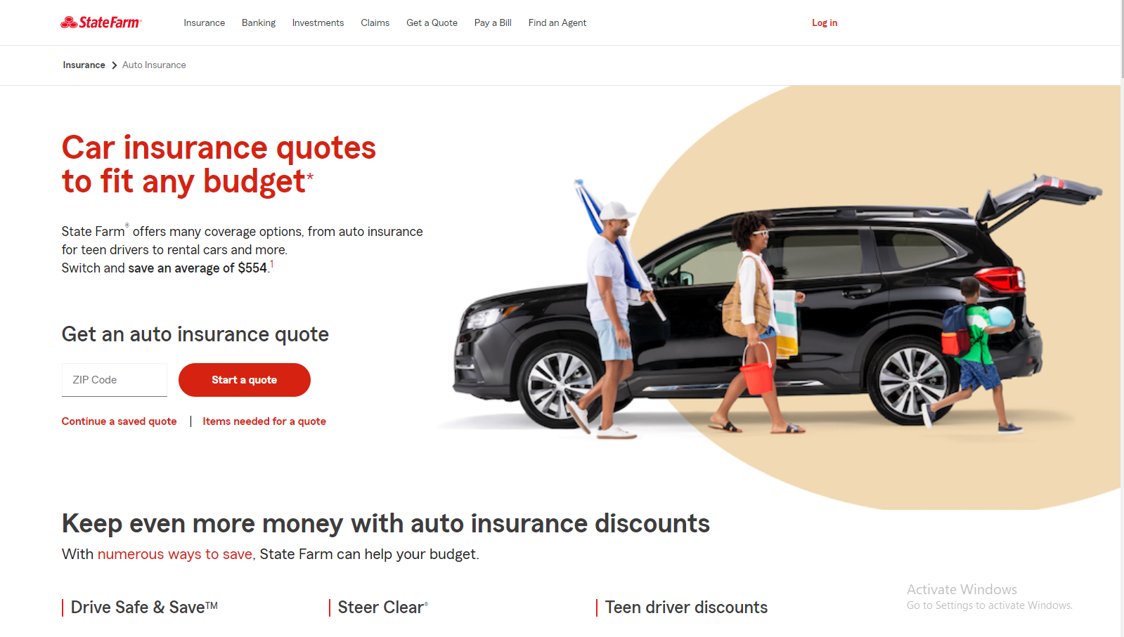 State Farm: Cheapest Car Insurance for 50-Year-Old Drivers