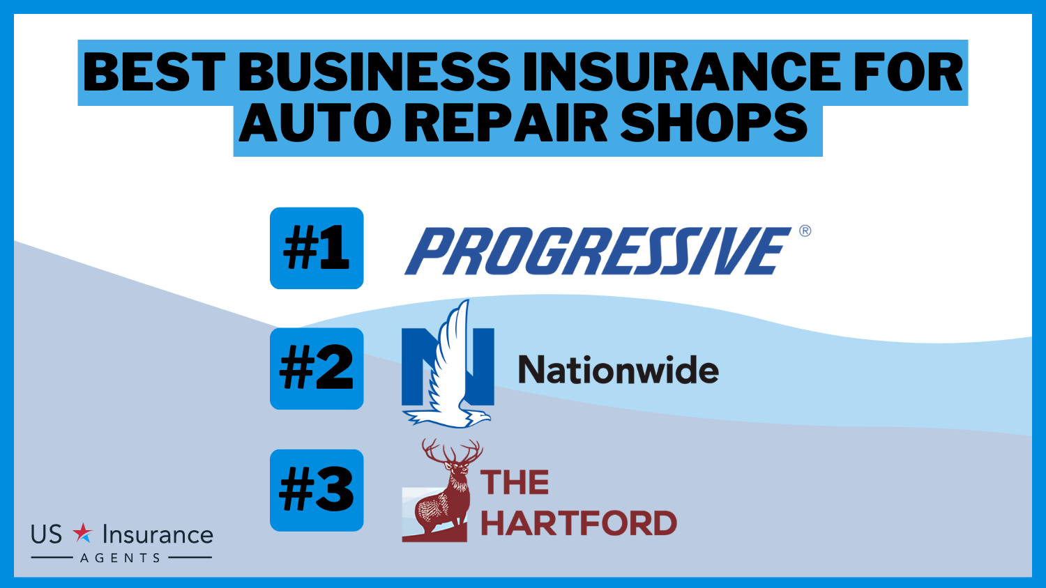 3 Best Business Insurance for Auto Repair Shops: Progressive, Nationwide and The Hartford