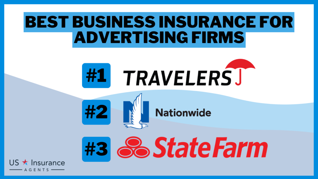 Best Business Insurance for Advertising Firms: Travelers, Nationwide and State Farm